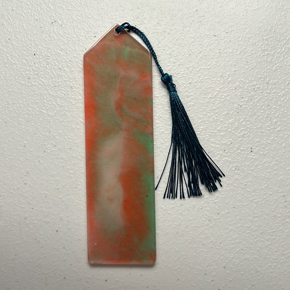 Handmade Christmas bookmark